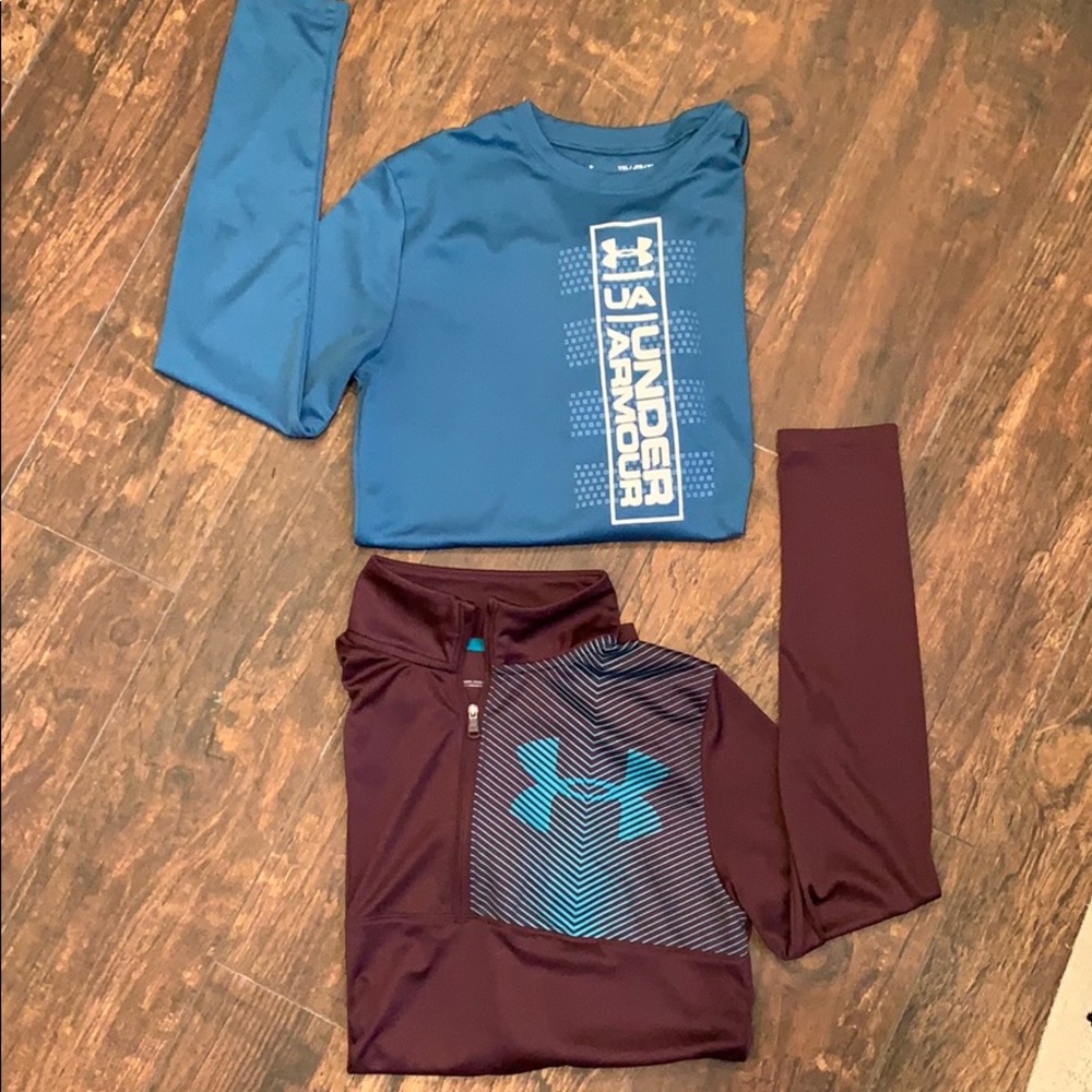 Under Armour boys long sleeves